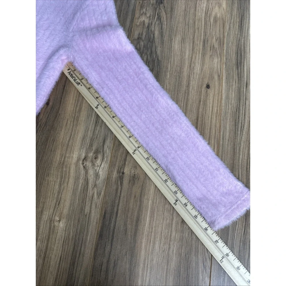 Justice Girls Size L(12/14) Button Up Sweater‎ Pink Furry Cute
